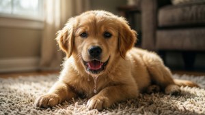 Golden Drool Puppy