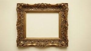 Golden Filigree Frame