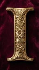 Golden Floral I