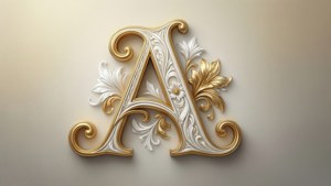 Golden Floral Split A