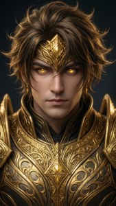 Golden Fortune Portrait