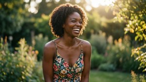 Golden Garden Laugh