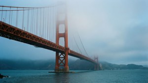 Golden Gate in Fog