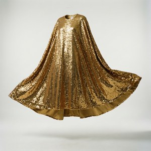 Golden Glamour Cape