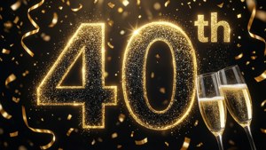 Golden Glitter Celebration