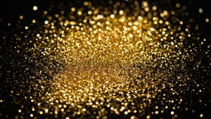 Golden Glitter Sparkle