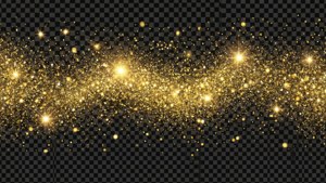 Golden Glitter Sparkle