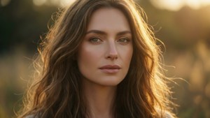 Golden Glow Portrait