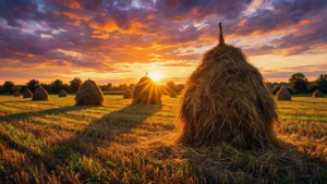 Golden Haystacks