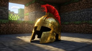 Golden Helmet Sunlight
