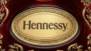 Golden Hennessy Label Opulent