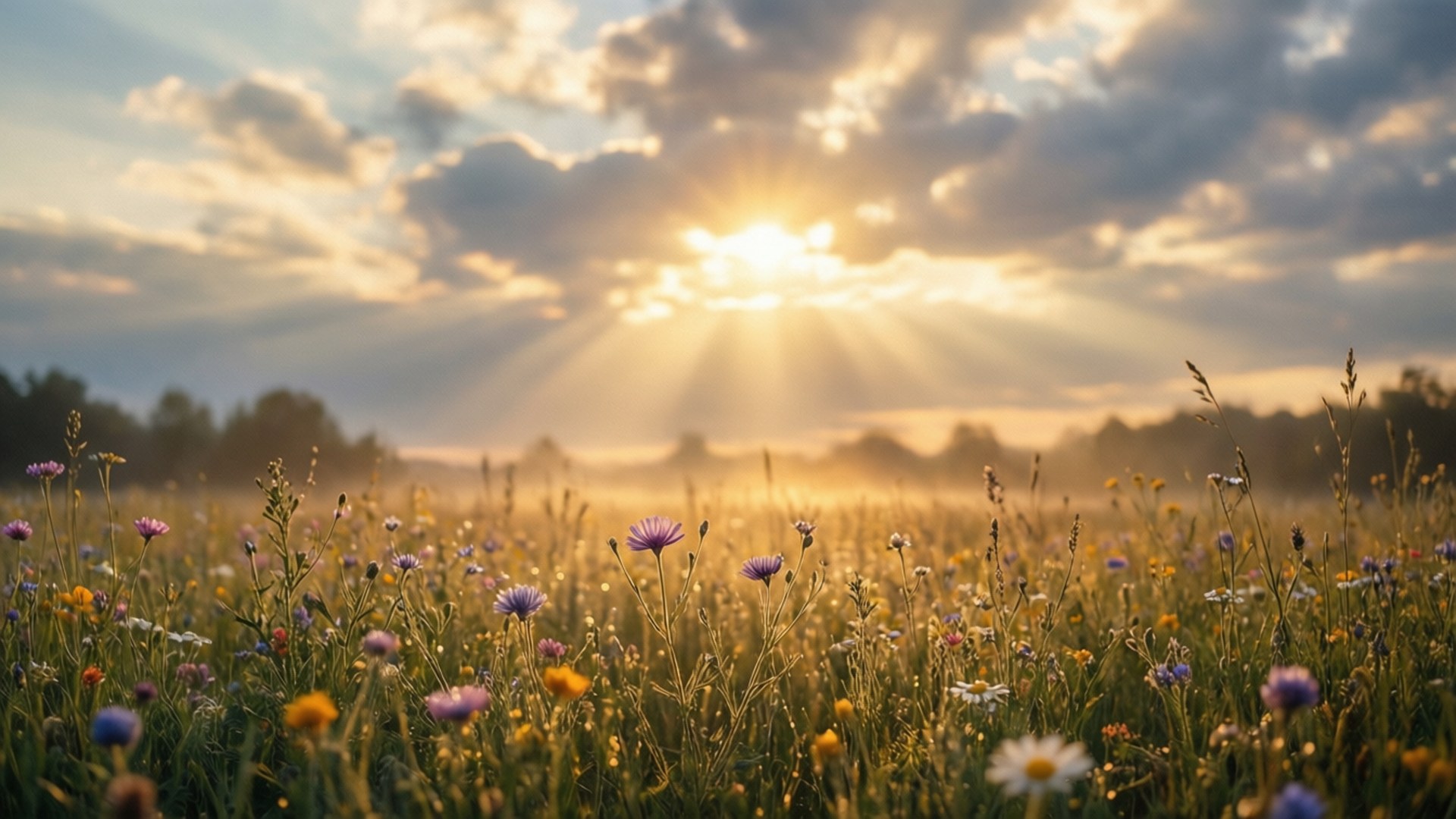 Golden Horizon by Wallpapers.art Studio