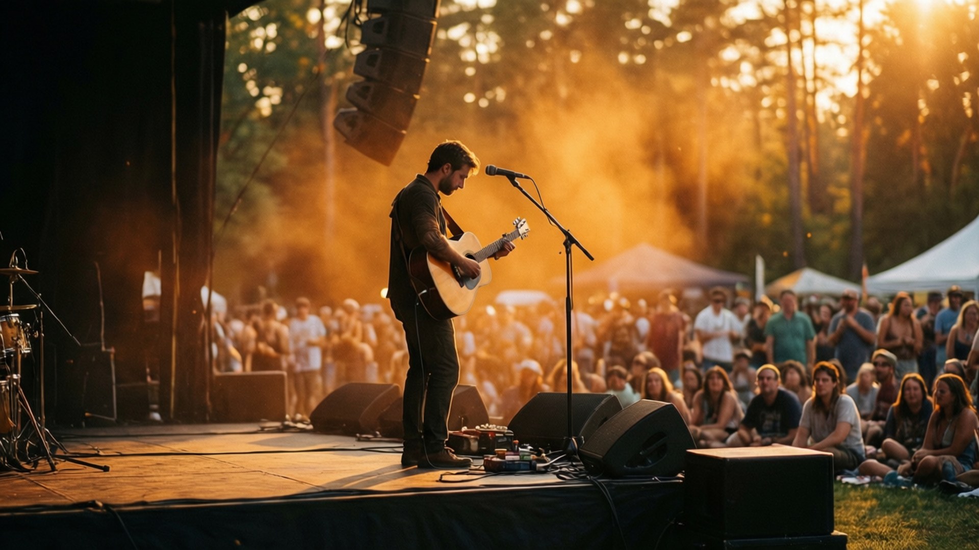 Golden Hour Acoustic Set by Wallpapers.art Studio