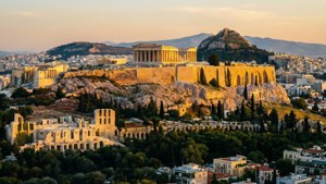 Golden Hour Acropolis Panorama