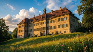 Golden Hour at Aarau Castle