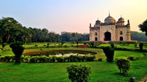 Golden Hour at Lalbagh Fort