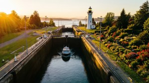 Golden Hour at the Locks