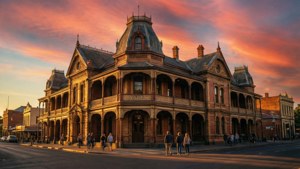 Golden Hour at Town Hall