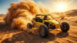 Golden Hour Desert Race