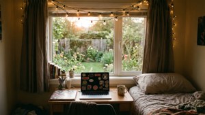 Golden Hour Desk Nook
