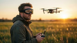 Golden Hour Drone Pilot