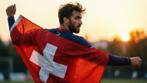 Golden Hour Flag