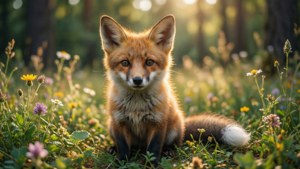 Golden Hour Fox