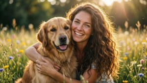 Golden Hour Fur Mama