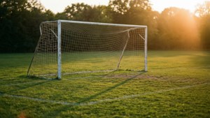 Golden Hour Goal Post