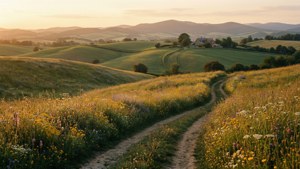 Golden Hour Hillside
