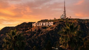 Golden Hour Hollywood Sign
