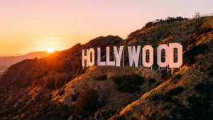 Golden Hour Hollywood Sign