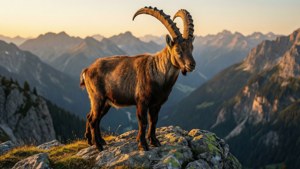 Golden Hour Ibex