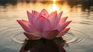 Golden Hour Lotus
