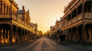 Golden Hour Main Street
