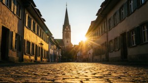 Golden Hour Old Town