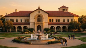Golden Hour on Campus