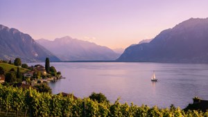 Golden Hour on Lake Geneva