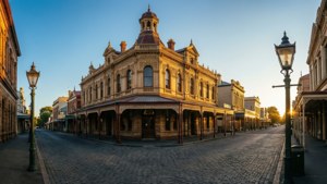 Golden Hour on Lydiard Street