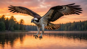 Golden Hour Osprey