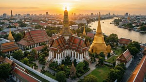 Golden Hour Over Grand Palace