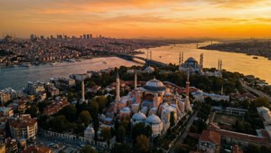 Golden Hour Over Istanbul