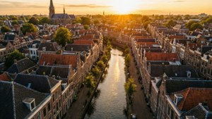 Golden Hour Over Leiden