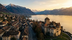 Golden Hour Over Neuchâtel