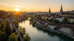 Golden Hour Over Olten