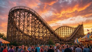 Golden Hour Roller Coaster