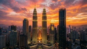 Golden Hour Skyline