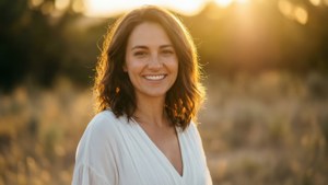 Golden Hour Smile