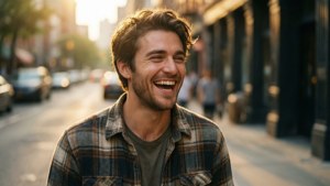 Golden Hour Smile