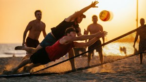 Golden Hour Spikeball